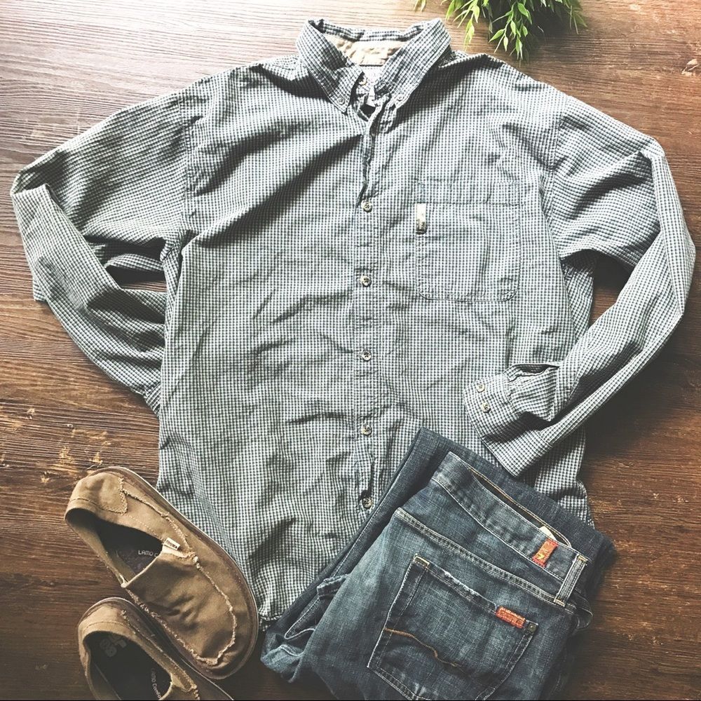 🦈 Columbia men's button down shirt XL